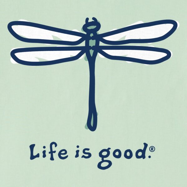 Women's Dragonfly Long Sleeve Crusher Vee - Image 2