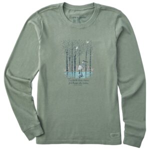 Women's Earth Has Music Heron Long Sleeve Tee