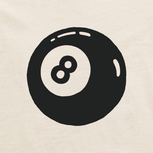 Women's Eight Ball Mini Long Sleeve Crusher Boxy Tee - Image 4