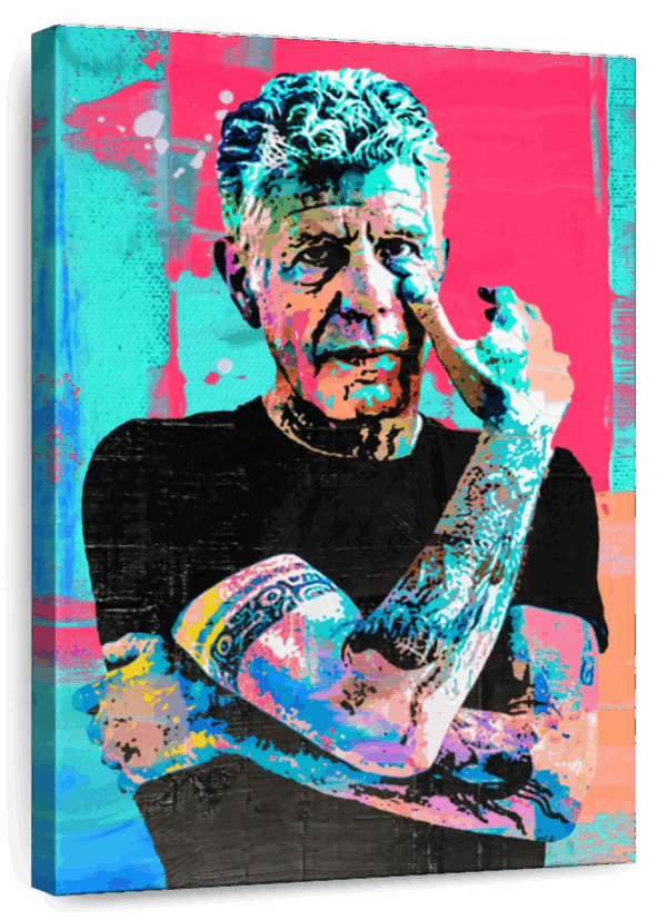 Anthony Bourdain Wall Art