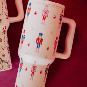 Nutcrackers Christmas 38 Oz Tumbler w/ Handle