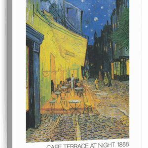 Cafe Terrace Van Gogh Exhibition Poster Wall Art