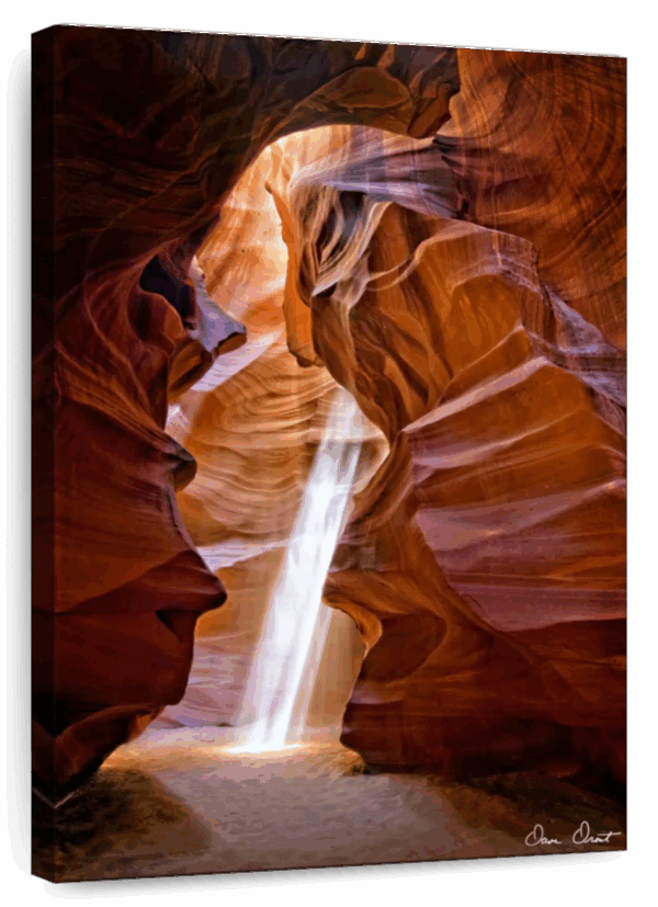 Sun Shining Through Canyon III Wall Art